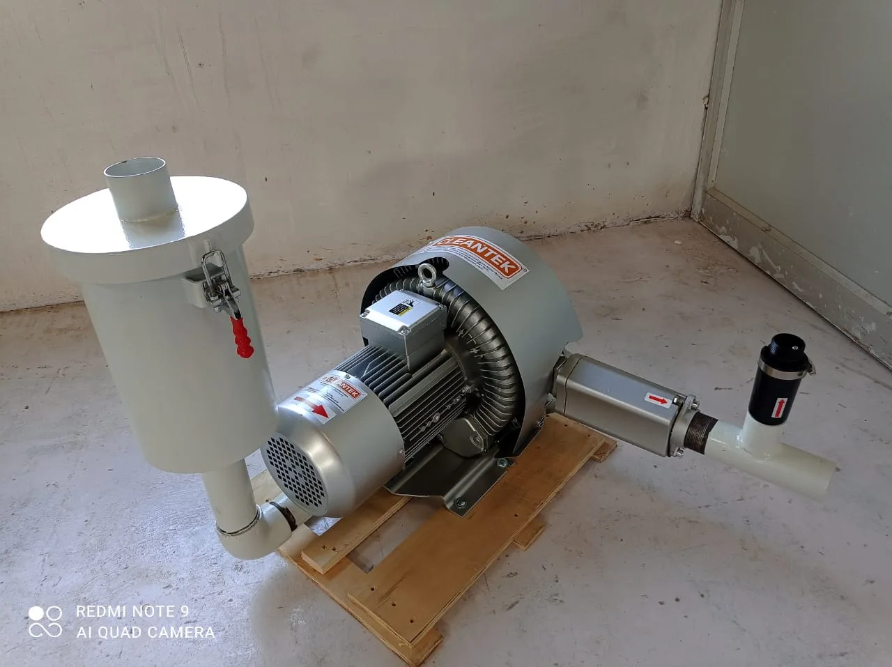 Double stage blower