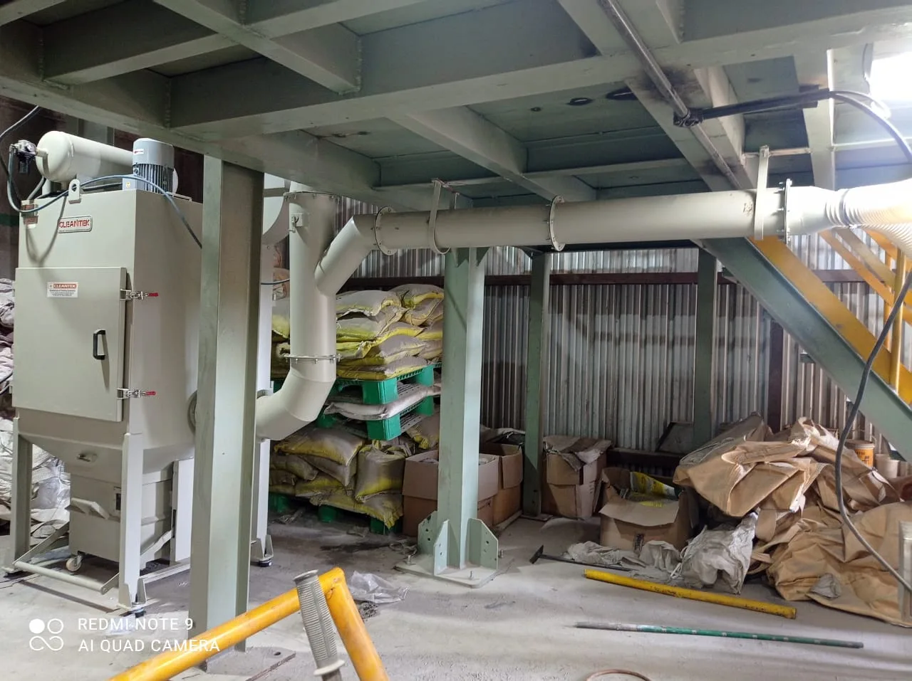 Baghouse Dust collector 5 Hp model