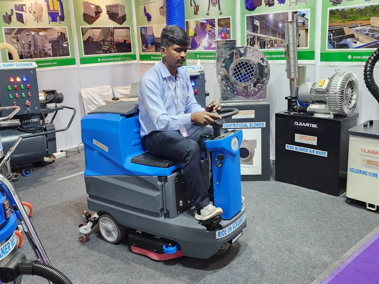 ride on scrubber drier