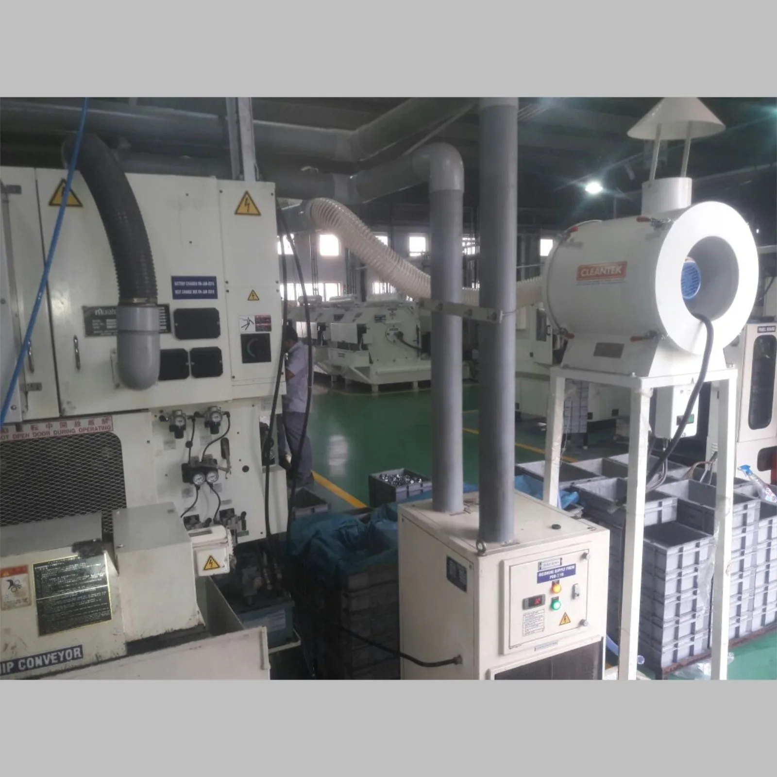 CNC coolant mist collector
