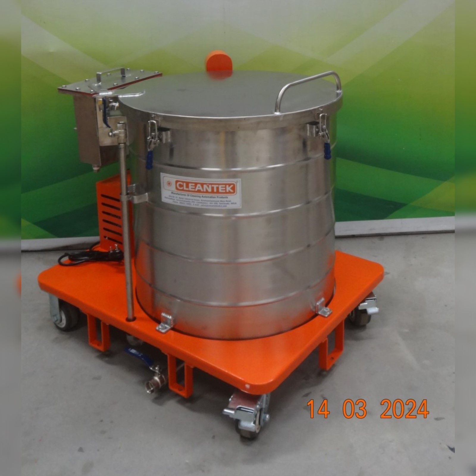 Sugarcane Seed Treatment Device